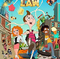 Poster La Ley de Milo Murphy Disney+ Serie Tv 2016