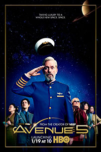 Poster Avenue 5 HBO Max serie tv 2020