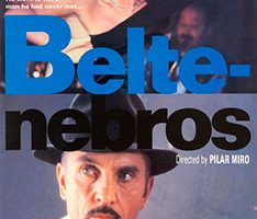 Poster Beltenebros Película 1991