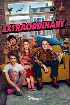 Poster Extraordinary Disney+ Serie Tv 2023